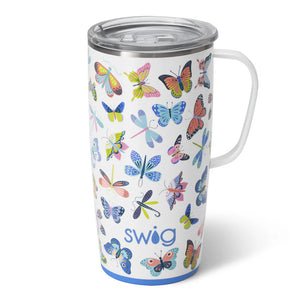 Swig Butterfly Bliss Travel Mug (22oz)