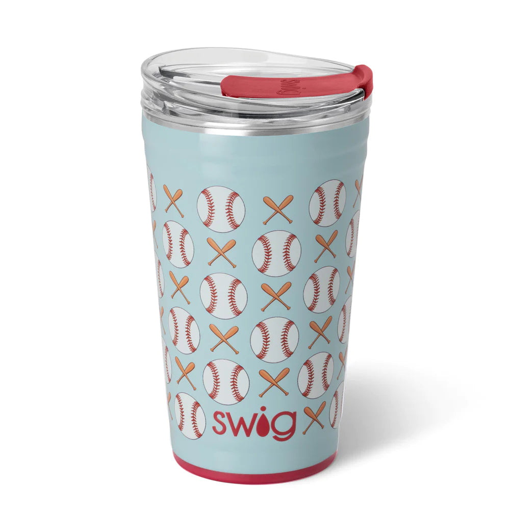 Swig Sand Art + Hydrangea Reusable Straw Set (Tall)