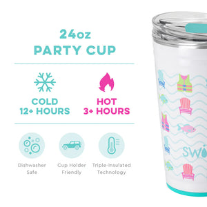 Swig Lake Girl Party Cup (24oz)