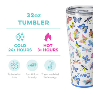 Swig Butterfly Bliss Tumbler (32oz)