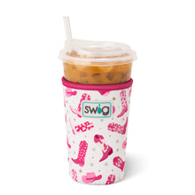 Load image into Gallery viewer, SWIG Let&#39;s Go Girls Iced Cup Coolie 22oz