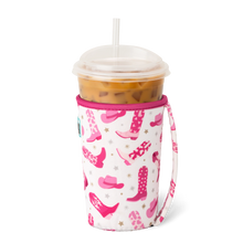 Load image into Gallery viewer, SWIG Let&#39;s Go Girls Iced Cup Coolie 22oz