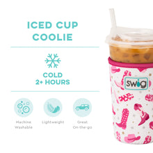 Load image into Gallery viewer, SWIG Let&#39;s Go Girls Iced Cup Coolie 22oz