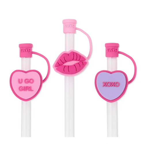 SWIG Straw Toppers - Valentine's Day
