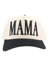 Load image into Gallery viewer, &quot;MAMA&quot; Puff Embroidered Trucker Hat - Black
