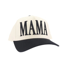 Load image into Gallery viewer, &quot;MAMA&quot; Puff Embroidered Trucker Hat - Black