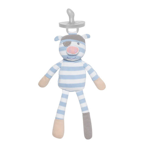 Apple Park Pacifier Buddies - Pirate Pig