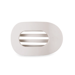 Medium Teleties Flat Round Hair Clip - Toasted