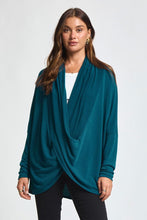 Load image into Gallery viewer, Lisa Waterfall Sweater - Dark Teal *Regular &amp; Curvy*