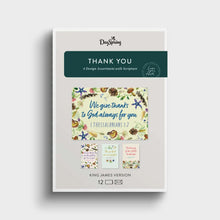 Load image into Gallery viewer, Simple Nature - 12 Thank You Boxed Cards and Envelopes