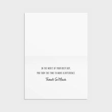 Load image into Gallery viewer, Simple Nature - 12 Thank You Boxed Cards and Envelopes