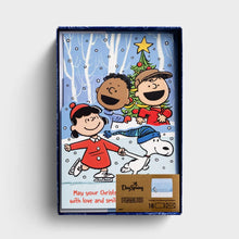 Load image into Gallery viewer, Peanuts Boxed Christmas Card Set - May Your Christmas Shine So Bright