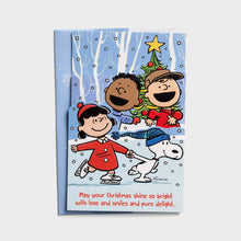 Load image into Gallery viewer, Peanuts Boxed Christmas Card Set - May Your Christmas Shine So Bright