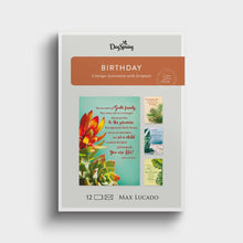 Load image into Gallery viewer, Botanical Art - 12 Birthday Boxed Cards and Envelopes