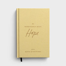 Load image into Gallery viewer, The Wordsearch Book: Hope with Quotes &amp; Scriptures