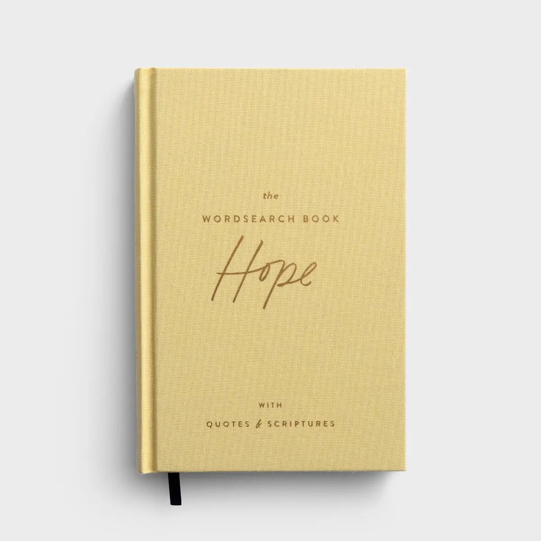 The Wordsearch Book: Hope with Quotes & Scriptures