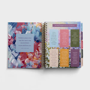 Never Stop Blooming: 2025-2026 18-Month Premium Devotional Planner