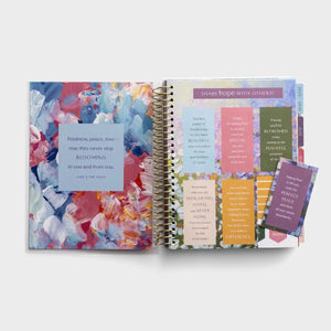 Never Stop Blooming: 2025-2026 18-Month Premium Devotional Planner