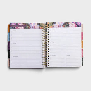 Never Stop Blooming: 2025-2026 18-Month Premium Devotional Planner