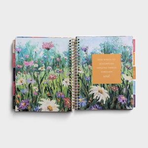 Never Stop Blooming: 2025-2026 18-Month Premium Devotional Planner