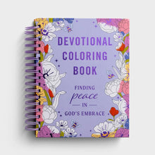 Load image into Gallery viewer, Finding Peace in God&#39;s Embrace: Devotional Coloring Book