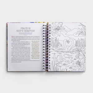 Finding Peace in God's Embrace: Devotional Coloring Book