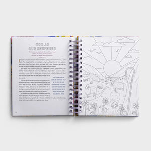 Finding Peace in God's Embrace: Devotional Coloring Book
