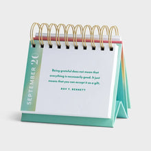 Load image into Gallery viewer, In All Things Thanks: 366 Days of Gratitude Perpetual Calendar