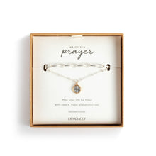 Load image into Gallery viewer, Wrapped in Prayer Bracelet - Silver