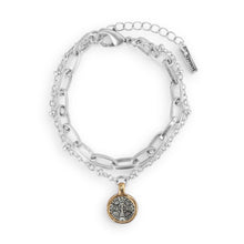 Load image into Gallery viewer, Wrapped in Prayer Bracelet - Silver