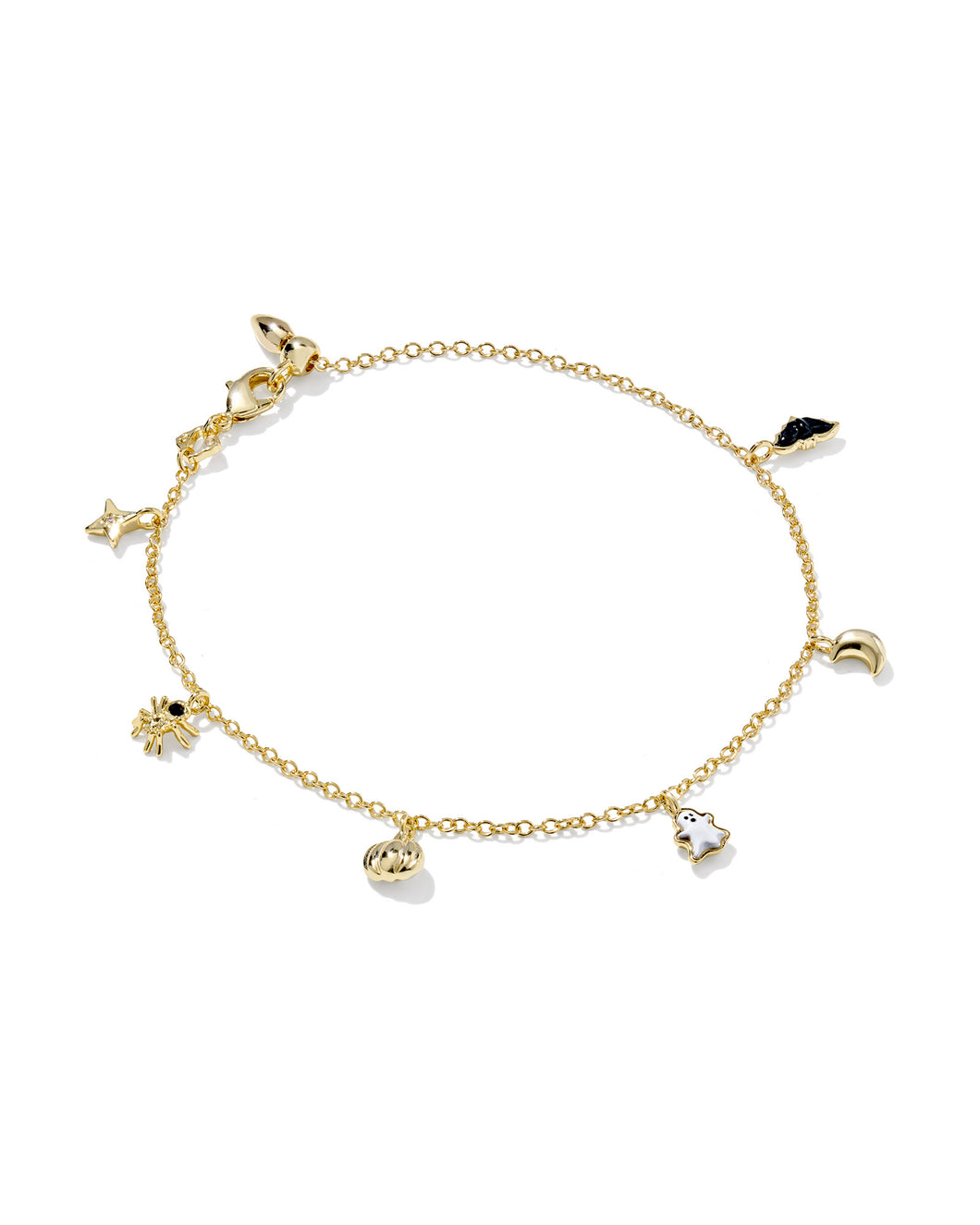 Kendra Scott Halloween Gold Delicate Chain Bracelet in Multi Mix