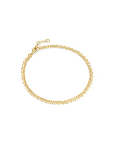 Kendra Scott Mallory Rose Anklet in Gold