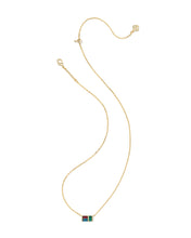 Load image into Gallery viewer, Kendra Scott Jamie Gold Short Pendant Necklace in Multi Mix