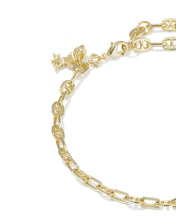 Load image into Gallery viewer, Kendra Scott Parker Knot Anklet in Gold