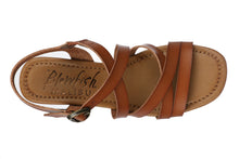Load image into Gallery viewer, Blowfish Aurora Wedge in Scotch Brown