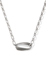 Kendra Scott Kira Short Pendant Necklace in Silver