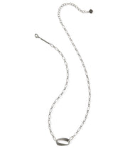Load image into Gallery viewer, Kendra Scott Kira Short Pendant Necklace in Silver