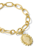 Kendra Scott Mama Link and Chain Bracelet in Gold