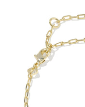 Load image into Gallery viewer, Kendra Scott Elaina Luxe Gold Chain Bracelet in Light Pink