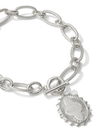 Kendra Scott Mama Link and Chain Bracelet in Silver