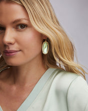Load image into Gallery viewer, Kendra Scott Elle Gold Drop Earrings in Dichroic Glass