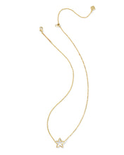 Load image into Gallery viewer, Kendra Scott Cassidy Gold Short Pendant Necklace in Ivory Mother of Pearl