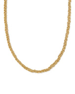 Kendra Scott Gabriella Braid Chain Necklace in Gold
