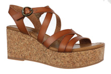 Load image into Gallery viewer, Blowfish Aurora Wedge in Scotch Brown