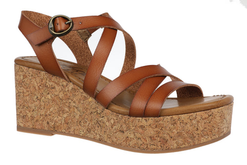 Blowfish Aurora Wedge in Scotch Brown