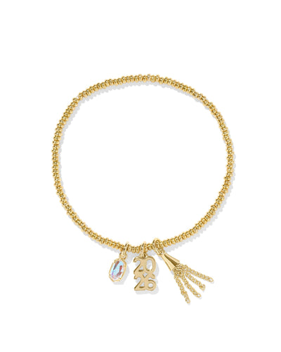 Kendra Scott 2026 Graduation Stretch Bracelet in Gold