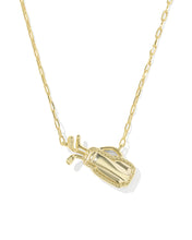 Load image into Gallery viewer, Kendra Scott Golf Gold Short Pendant Necklace in Ivory Mother of Pearl