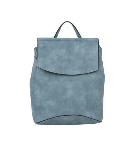 Madison Convertible Backpack - Dusty Blue