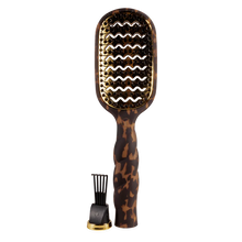 Load image into Gallery viewer, Teleties Vented Hair Brush - Tortoise