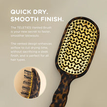 Load image into Gallery viewer, Teleties Vented Hair Brush - Tortoise